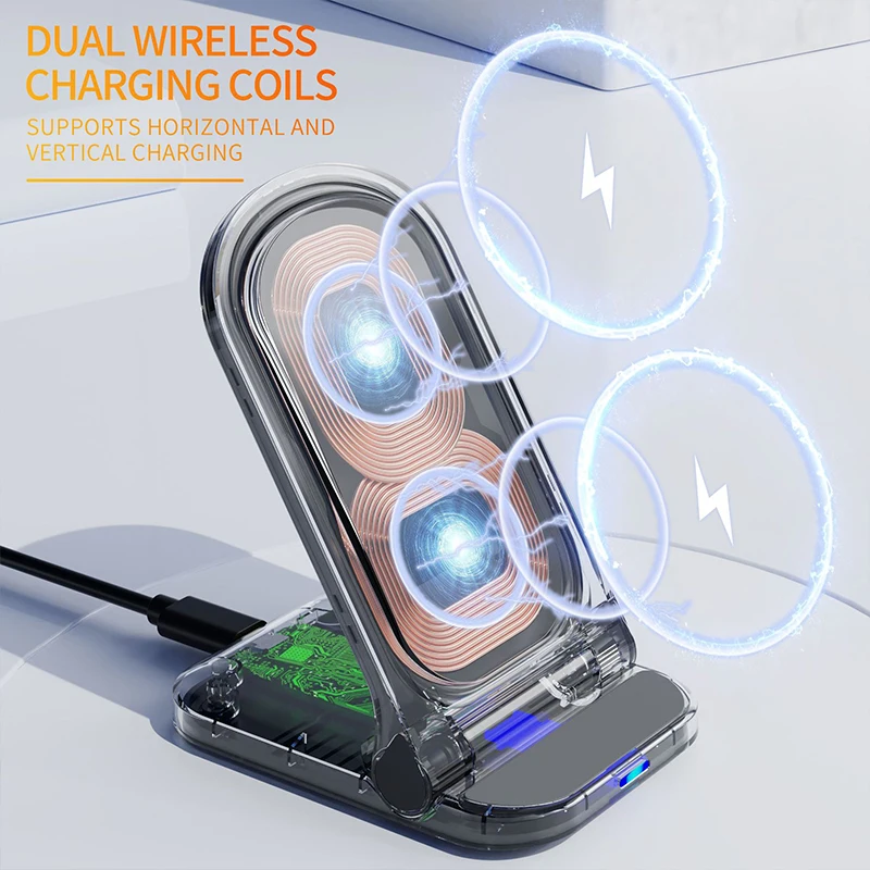 15W Wireless Charger Stand Pad For iPhone 14 13 12 11 X Pro Max 15 Plus 8 Samsung S22 S20 S10 Xiaomi Fast Charging Dock Station
15W Wireless Charger Stand Pad For iPhone 14 13 12 11 X Pro Max 15 Plus 8 Samsung S22 S20 S10 Xiaomi Fast Charging Dock Station