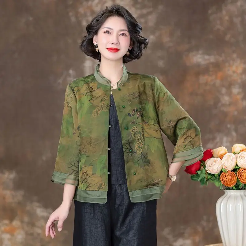 2023 traditional chinese hanfu blouse national flower print satin blouse vintage lace blouse oriental tang suit ethnic blouse
2023 traditional chinese hanfu blouse national flower print satin blouse vintage lace blouse oriental tang suit ethnic blouse