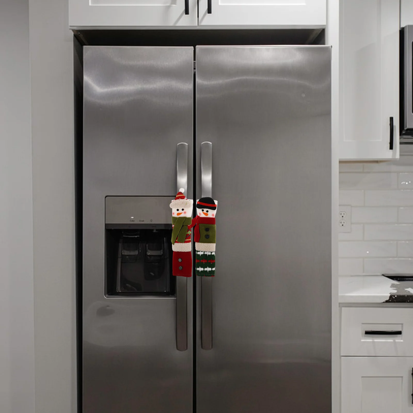 3Pcs Soft Christmas Fridge Handle Covers Snowman Design Appliance Protectors Holiday Kitchen Decor Fridge Handle
3Pcs Soft Christmas Fridge Handle Covers Snowman Design Appliance Protectors Holiday Kitchen Decor Fridge Handle