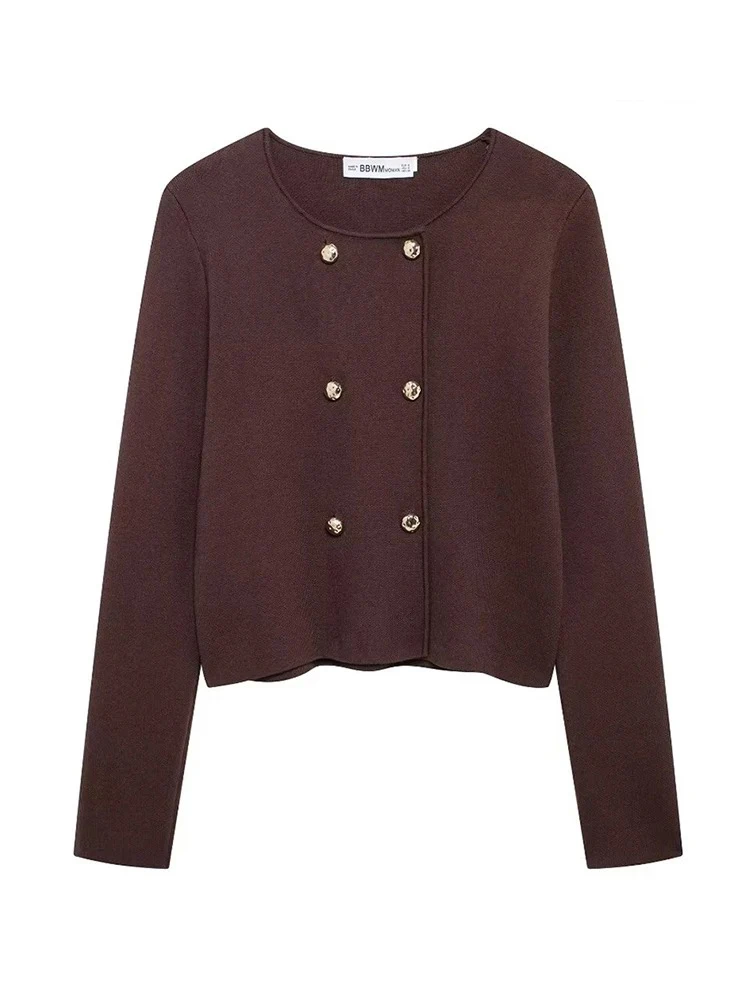 женская мода 2024 осень и зима в Европе и США новый ретро минималистский ветер сплошной цвет мягкий с длинными рукавами двубортный вязаный кардиган досуг улица сто куртка
женская мода 2024 осень и зима в Европе и США новый ретро минималистский ветер сплошной цвет мягкий с длинными рукавами двубортный вязаный кардиган досуг улица сто куртка