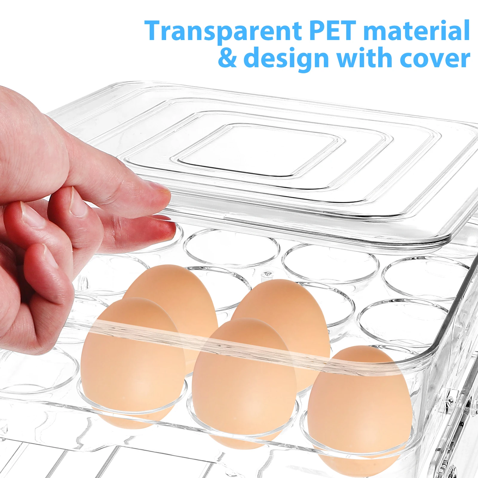 Storage Organizer Transparent Pet Foldable Double Layer Adjustable Height Refrigerator Rolling Holder Container
Storage Organizer Transparent Pet Foldable Double Layer Adjustable Height Refrigerator Rolling Holder Container