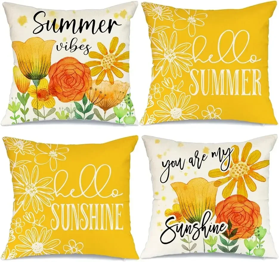 summer pillowcase hello sunshine floral pillow decoration pillow cover farmhouse decoration sofa cushion cover lumbar pillowcase
summer pillowcase hello sunshine floral pillow decoration pillow cover farmhouse decoration sofa cushion cover lumbar pillowcase