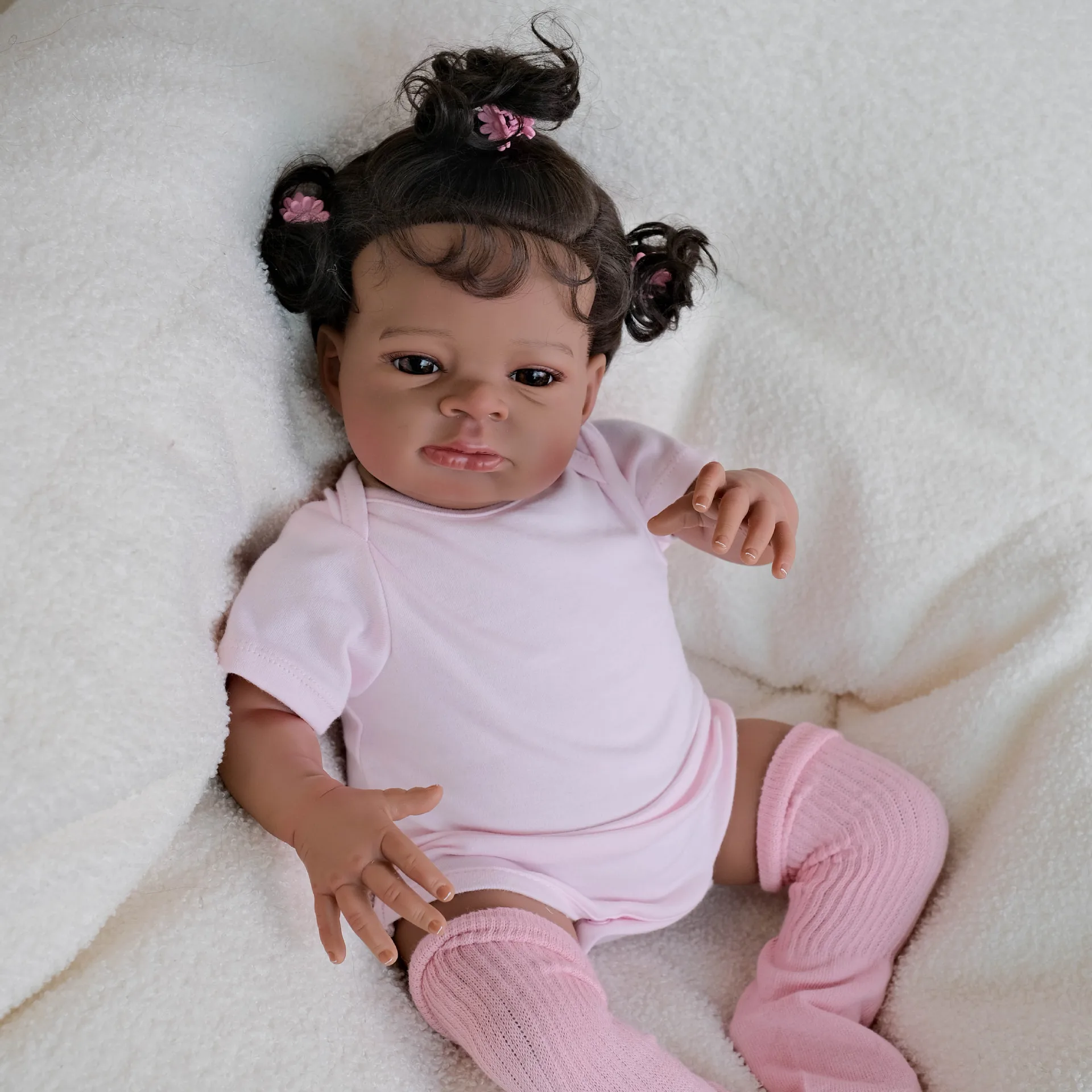 Lanny Reborn Baby Doll Silicone Toddler Finished Reborn Baby Doll Newborn Soft Touch Children Birthday Xmas Gift New Year Gift
Lanny Reborn Baby Doll Silicone Toddler Finished Reborn Baby Doll Newborn Soft Touch Children Birthday Xmas Gift New Year Gift