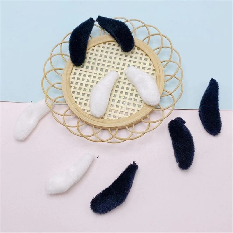 R1WE DIY Hair Clip Decors Padded Dog Ear Appliques Craft Hairband Making Material
R1WE DIY Hair Clip Decors Padded Dog Ear Appliques Craft Hairband Making Material
