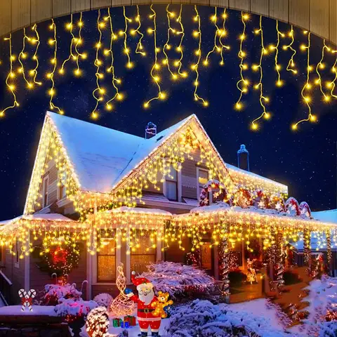 3.5/7M Waterproof Solar Lights Outdoor Indoor Use Garden Patio Wedding Christmas Decor Multi Color LED String Lights