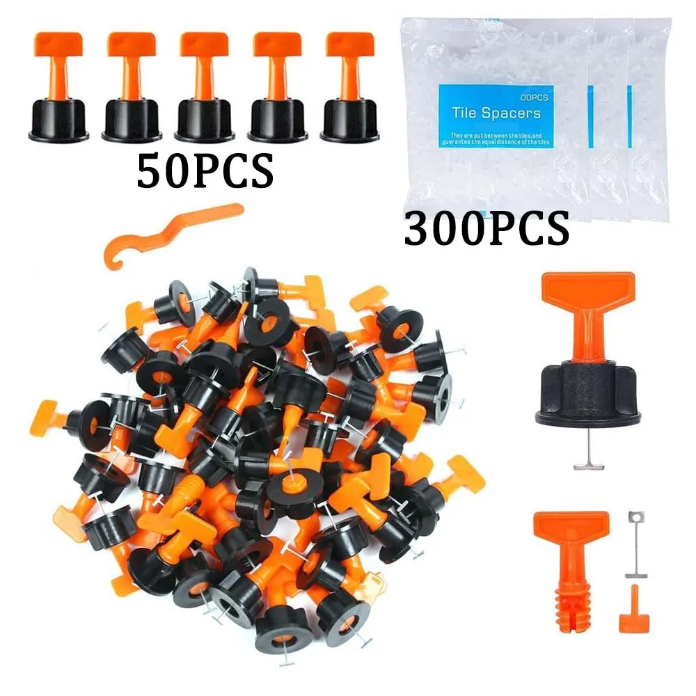 50pcs Reusable Tile Leveler Spacers Tools +300pcs Cross-shaped Tile Spacers+1pcs Wrench+Tools for Wall Floor Tile Adjustment
50pcs Reusable Tile Leveler Spacers Tools +300pcs Cross-shaped Tile Spacers+1pcs Wrench+Tools for Wall Floor Tile Adjustment