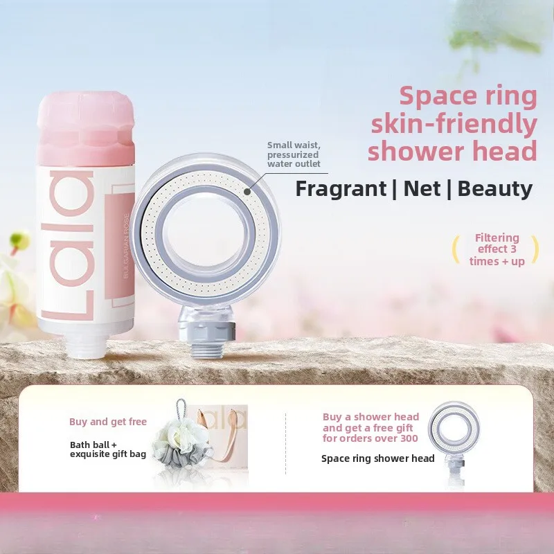 Korea imported fragrance shower skin-friendly pressurized filter shower nozzle purification
Korea imported fragrance shower skin-friendly pressurized filter shower nozzle purification