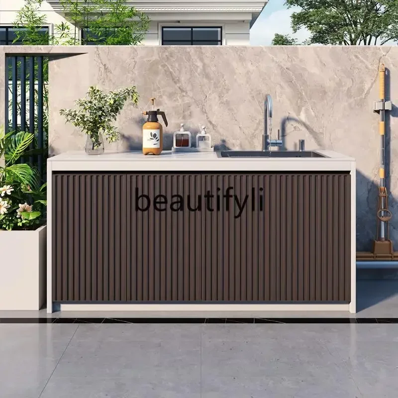 FG26Outdoor aluminum alloy waterproof sunscreen storage wash basin cabinet villa sink integrated balcony storage sundries cabine
FG26Outdoor aluminum alloy waterproof sunscreen storage wash basin cabinet villa sink integrated balcony storage sundries cabine