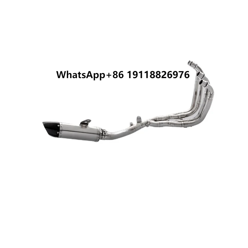 Factory Selling Exhaust System Motorcycle ZX4R Exhaust Escape 2023 for KAWASAKI Ninja ZX-4RR Exhaust Muffler Pipe Steel Titanium
Factory Selling Exhaust System Motorcycle ZX4R Exhaust Escape 2023 for KAWASAKI Ninja ZX-4RR Exhaust Muffler Pipe Steel Titanium
