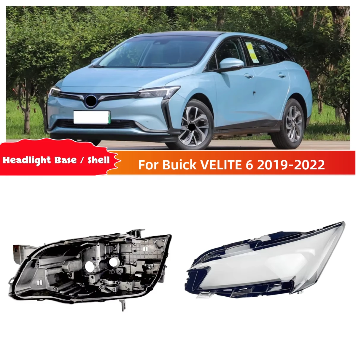 For Buick VELITE 6 2019 2020 2021 2022 Car Accessories Base Head Lamp Shell Back Casing Headlamp Cover Lens
For Buick VELITE 6 2019 2020 2021 2022 Car Accessories Base Head Lamp Shell Back Casing Headlamp Cover Lens
