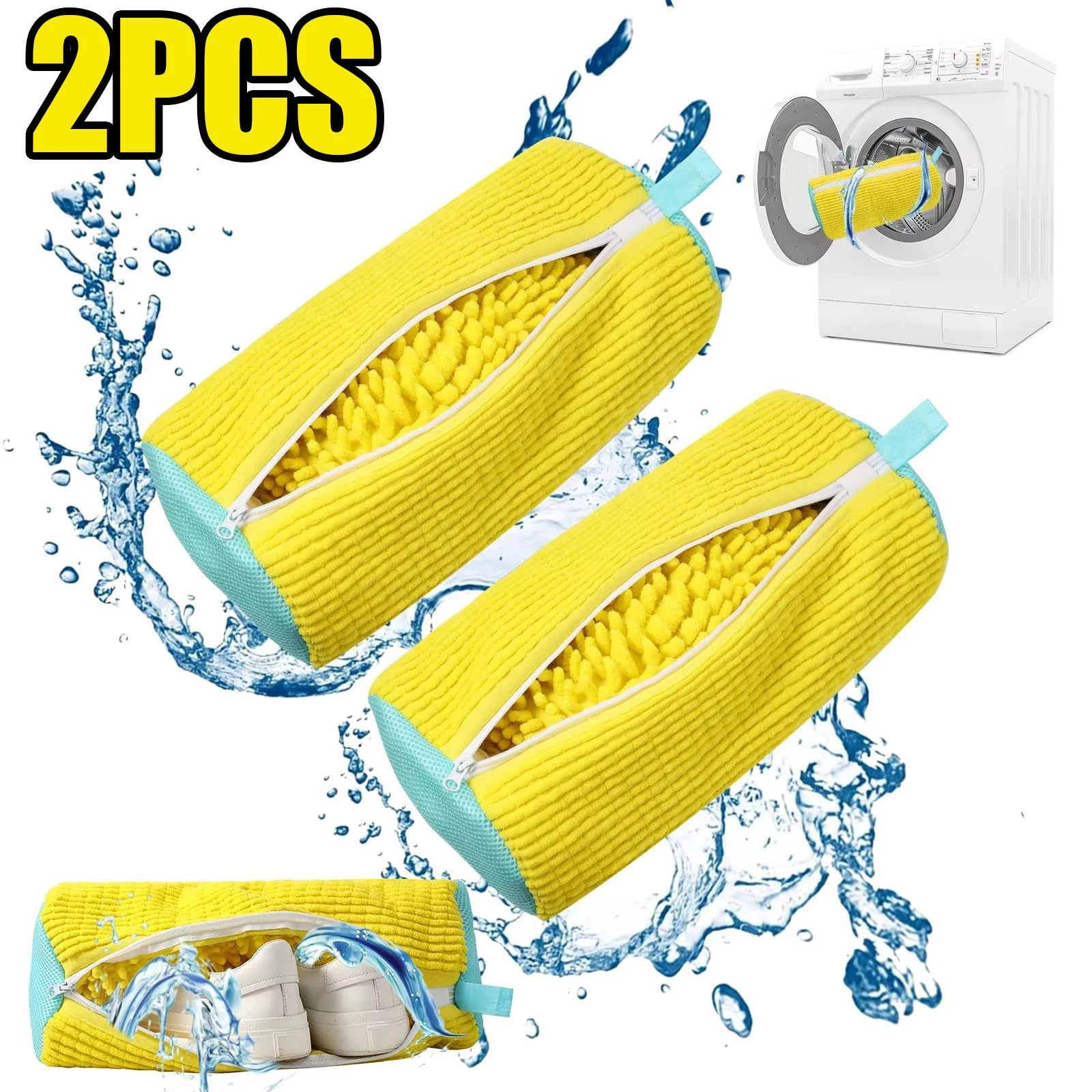 1/2PCS Washing Shoes Bag Cotton Laundry Fluffy Fibers Easily Remove Dirt Washing Bags Anti-Deformation Shoes Clothes Organizer
1/2PCS Washing Shoes Bag Cotton Laundry Fluffy Fibers Easily Remove Dirt Washing Bags Anti-Deformation Shoes Clothes Organizer