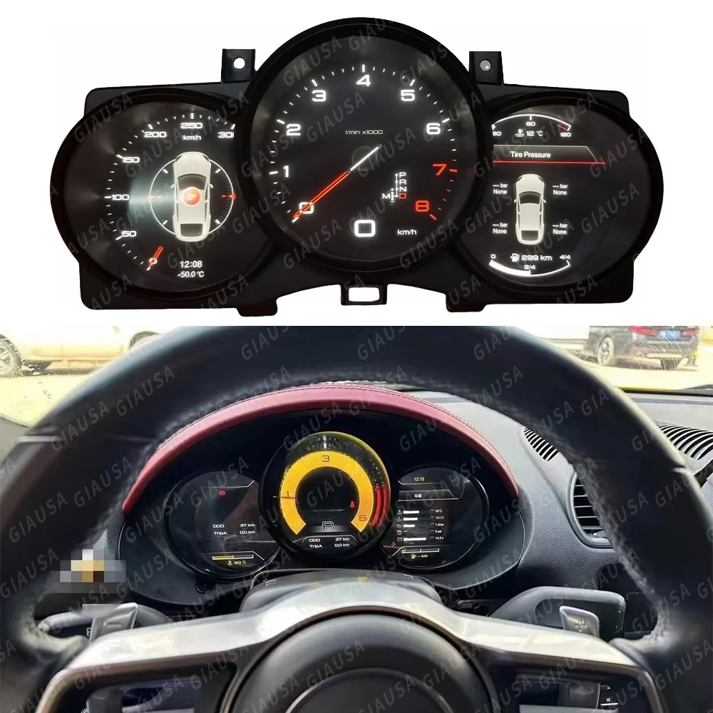 12.3 Inch Car Digital Gauge Instrument Cluster For Porsche Macan 2014-2023 Vertical Screen Digital Car Speed Meter Dashboard
12.3 Inch Car Digital Gauge Instrument Cluster For Porsche Macan 2014-2023 Vertical Screen Digital Car Speed Meter Dashboard