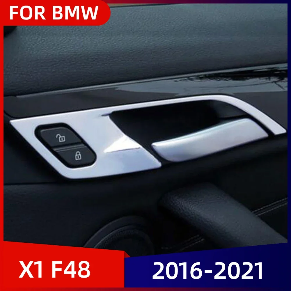 Для BMW X1 F48 2016-2021 X2 F39 2018-2021 накладка на внутреннюю дверную ручку автомобиля, отделка, наклейки из углеродного волокна, аксессуары для интерьера
Для BMW X1 F48 2016-2021 X2 F39 2018-2021 накладка на внутреннюю дверную ручку автомобиля, отделка, наклейки из углеродного волокна, аксессуары для интерьера