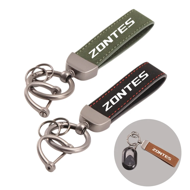 For ZONTES 368G 310V 310X 310T/R Zt250 G1 125 ZT125 125U Motorcycle Keyring High-Grade Leather Suede Keychain Accessories
For ZONTES 368G 310V 310X 310T/R Zt250 G1 125 ZT125 125U Motorcycle Keyring High-Grade Leather Suede Keychain Accessories