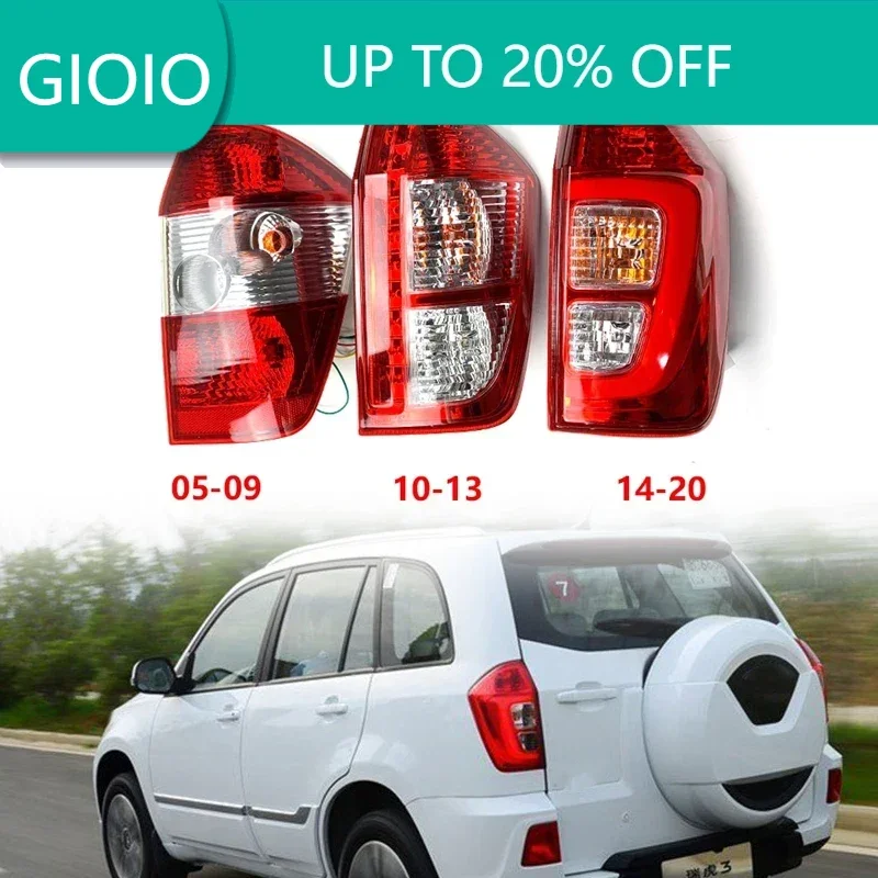 Задний фонарь для Chery Tiggo/Tiggo FL/Tiggo 3 2005-2020, задний противотуманный фонарь, задний фонарь, стоп-сигнал, указатель поворота, Стайлинг автомобиля
Задний фонарь для Chery Tiggo/Tiggo FL/Tiggo 3 2005-2020, задний противотуманный фонарь, задний фонарь, стоп-сигнал, указатель поворота, Стайлинг автомобиля