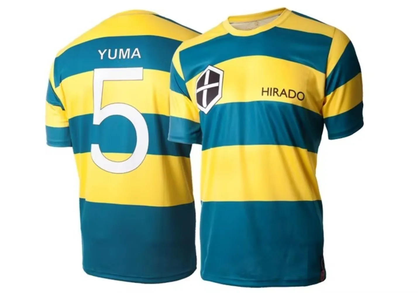 Yuma Basic - T-Shirt. Sports Tops for Youth and Children. Customizable Name Numbers. High Quality Short Sleeves. Fast Delivery
Yuma Basic - T-Shirt. Sports Tops for Youth and Children. Customizable Name Numbers. High Quality Short Sleeves. Fast Delivery