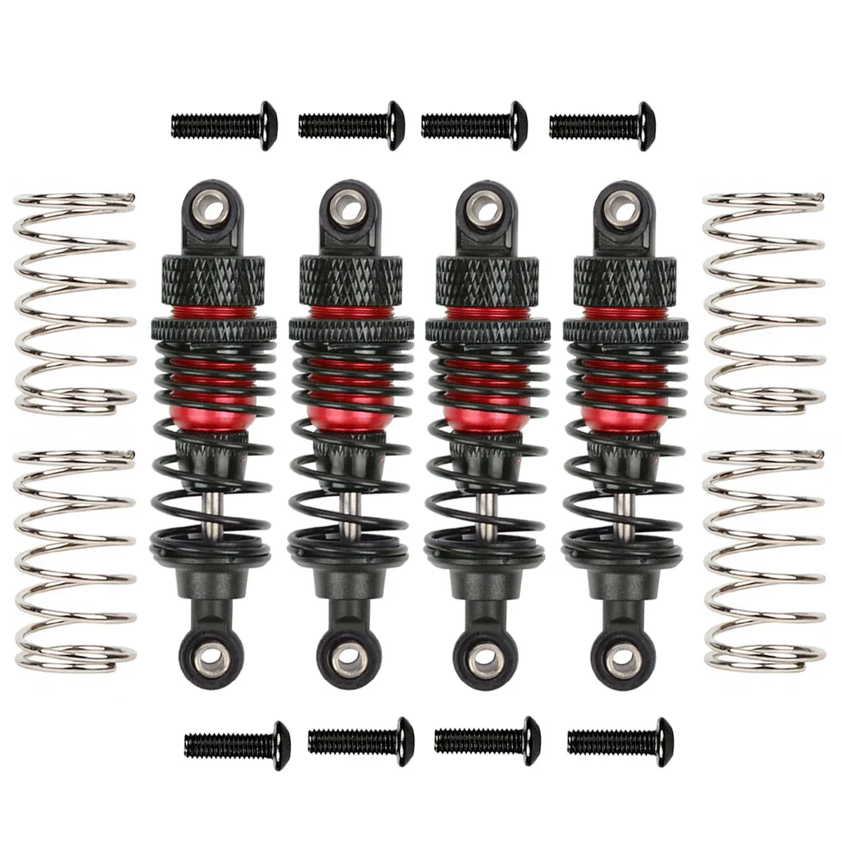 62mm Aluminum Oil Filled Shock Absorbers Adjustable Damper for Traxxas Mini Rally VXL/ini Slash 4Tec 2.0 3.0 RC Upgrade Parts
62mm Aluminum Oil Filled Shock Absorbers Adjustable Damper for Traxxas Mini Rally VXL/ini Slash 4Tec 2.0 3.0 RC Upgrade Parts