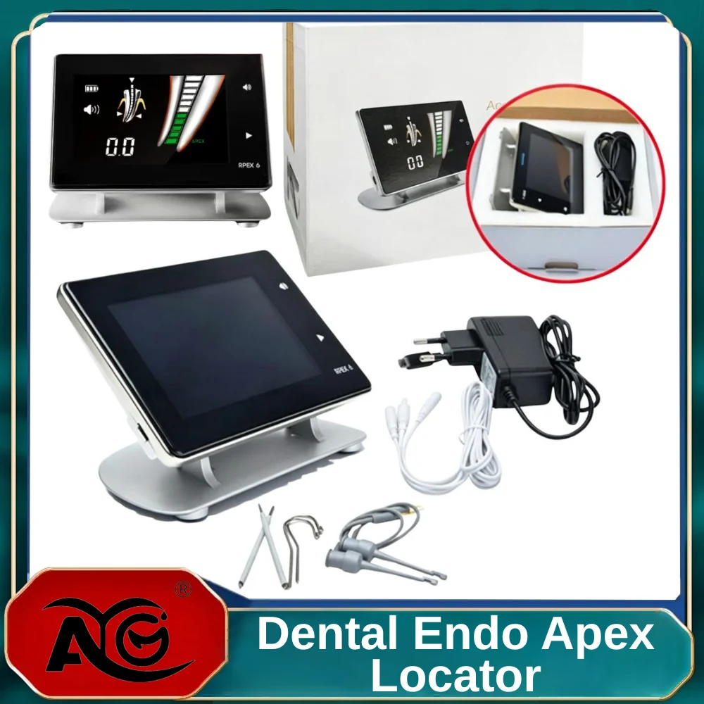 AG Dental Endo Apex Locator 4.5'' Screen Advanced Multi-Frequency Network Technology Adjustable Visual Angle Rechargeable
AG Dental Endo Apex Locator 4.5'' Screen Advanced Multi-Frequency Network Technology Adjustable Visual Angle Rechargeable