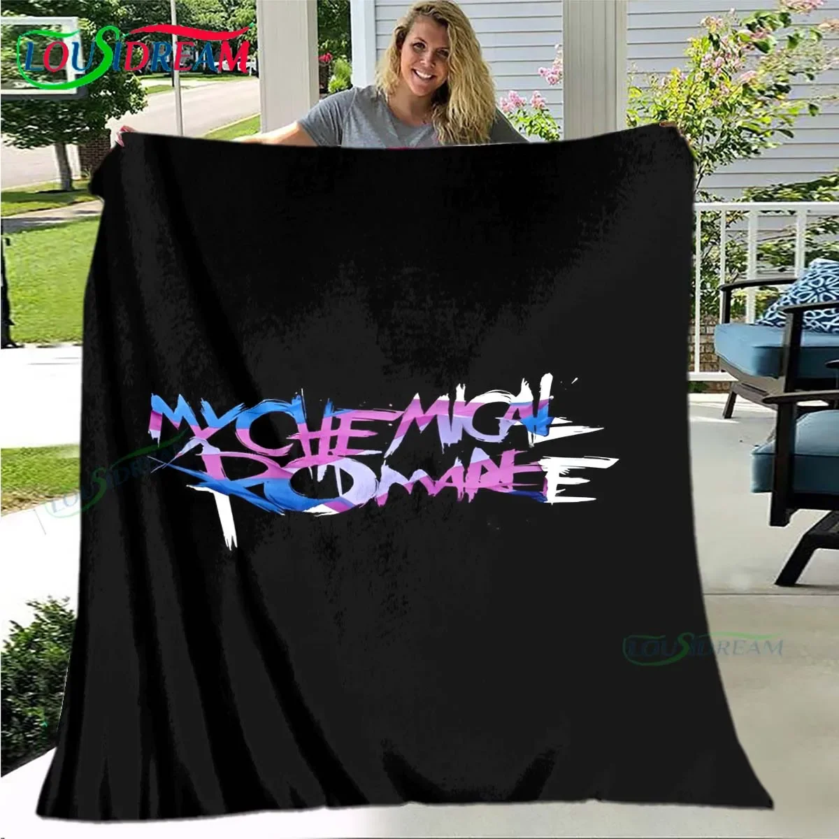 Pop Band Mikey Way-My Chemical Romance Flannel Throw Blanket for Home Bedroom Bed Sofa Picnic Office Hiking Leisure Nap Gift
Pop Band Mikey Way-My Chemical Romance Flannel Throw Blanket for Home Bedroom Bed Sofa Picnic Office Hiking Leisure Nap Gift