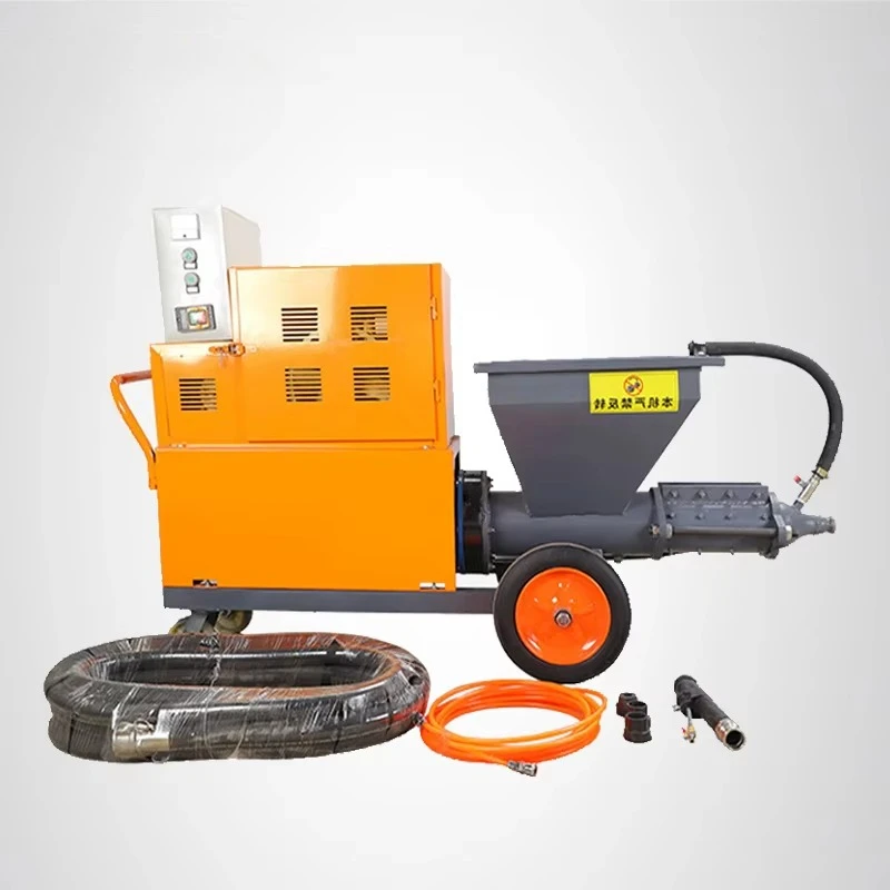 Cement Mortar Spraying Machine Portable Diesel Engine for Wall Plastering and Stucco Application Professional Tool
Cement Mortar Spraying Machine Portable Diesel Engine for Wall Plastering and Stucco Application Professional Tool