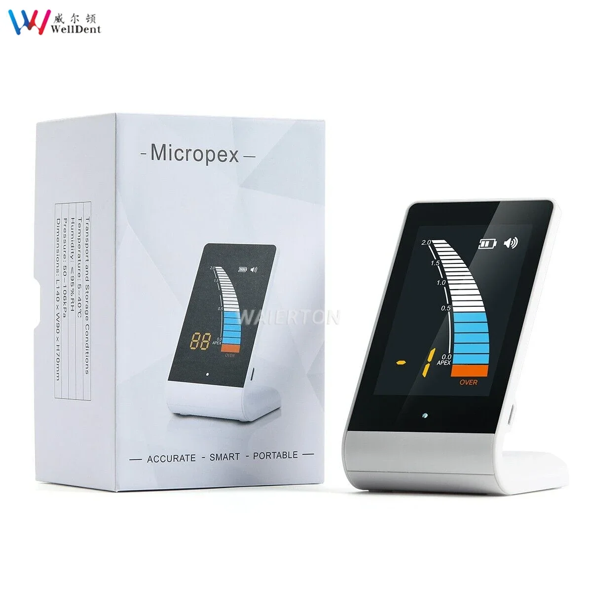 Dental Electronic Endo Apex Locator Root Canal Micropex Pro Fit for EMS Endodontic Dental Equipment Motor Endodoncia
Dental Electronic Endo Apex Locator Root Canal Micropex Pro Fit for EMS Endodontic Dental Equipment Motor Endodoncia