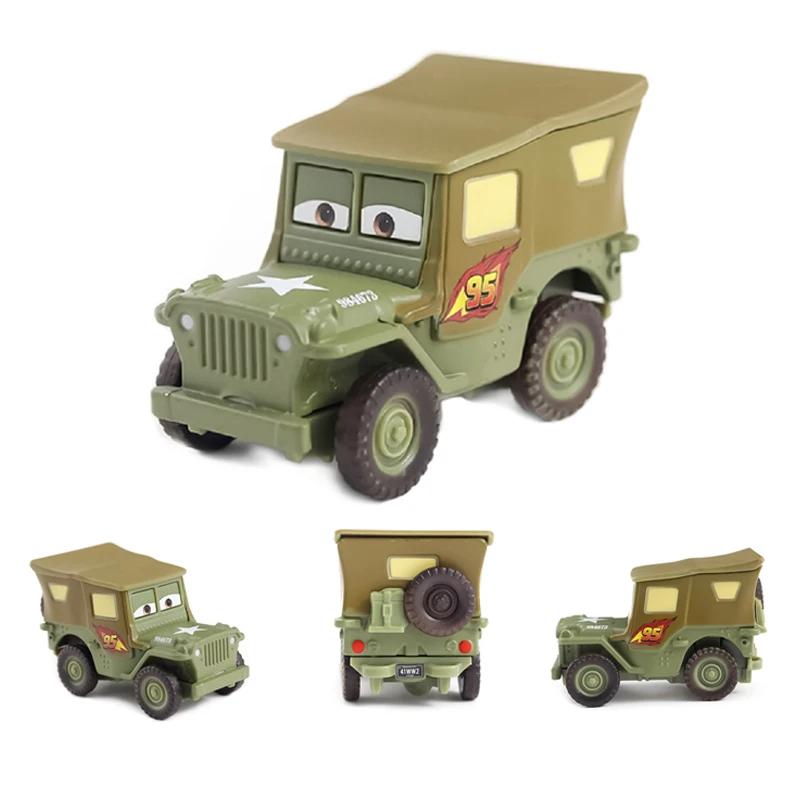 Cars Disney Pixar Car 2 3 Lightning McQueen Mater Jackson Storm The King Mater Metal Alloy Car Military Vehicle Model Toy Gift
Cars Disney Pixar Car 2 3 Lightning McQueen Mater Jackson Storm The King Mater Metal Alloy Car Military Vehicle Model Toy Gift