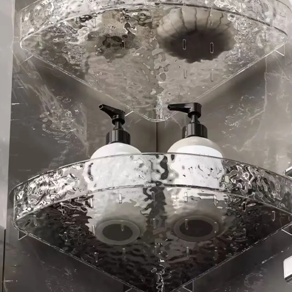 Suction Cup Bathroom Storage Shelf No Drill Clear Wall Caddy Multifunctional Shower Organizer Rack Floating Shelf for Bathroom
Suction Cup Bathroom Storage Shelf No Drill Clear Wall Caddy Multifunctional Shower Organizer Rack Floating Shelf for Bathroom