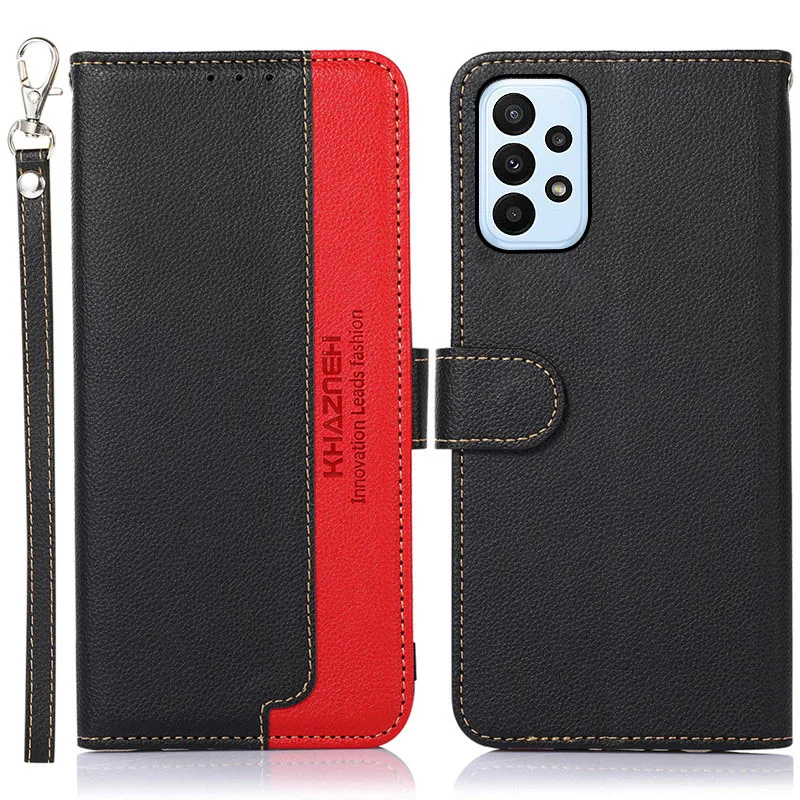 two-color leather phone Case For Samsung Galaxy A23 A13 A73 A53 A33 A23 A52s A03 Core shockproof RFID card slot wallet cover
two-color leather phone Case For Samsung Galaxy A23 A13 A73 A53 A33 A23 A52s A03 Core shockproof RFID card slot wallet cover
