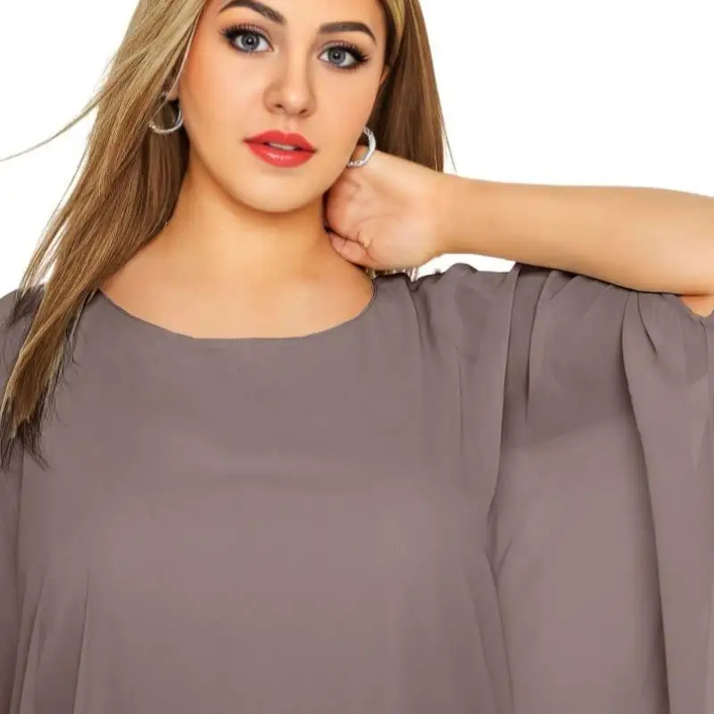 Ele Summer Women's Batwing Sve Top plus Size Faionable ort Length Collar Special Wide Fit Special Edition
Ele Summer Women's Batwing Sve Top plus Size Faionable ort Length Collar Special Wide Fit Special Edition
