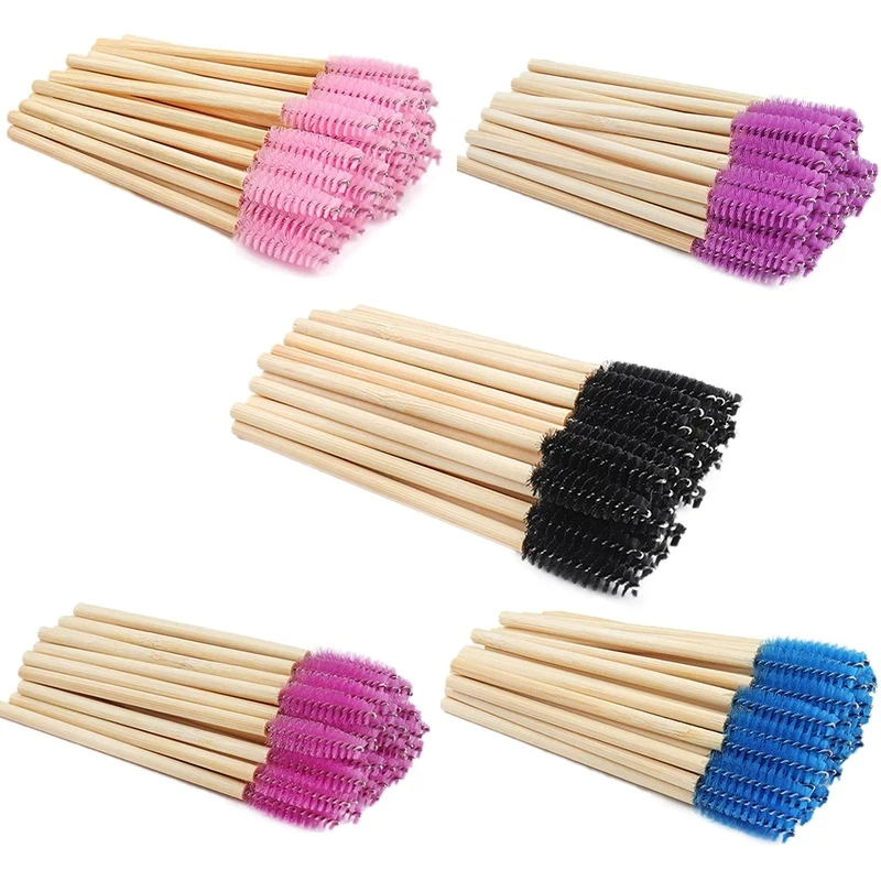 500pcs Eco-friendly Bamboo Handle Mascara Wand Disposable Eyelash Extension Brushes Wood Lip Brush
500pcs Eco-friendly Bamboo Handle Mascara Wand Disposable Eyelash Extension Brushes Wood Lip Brush