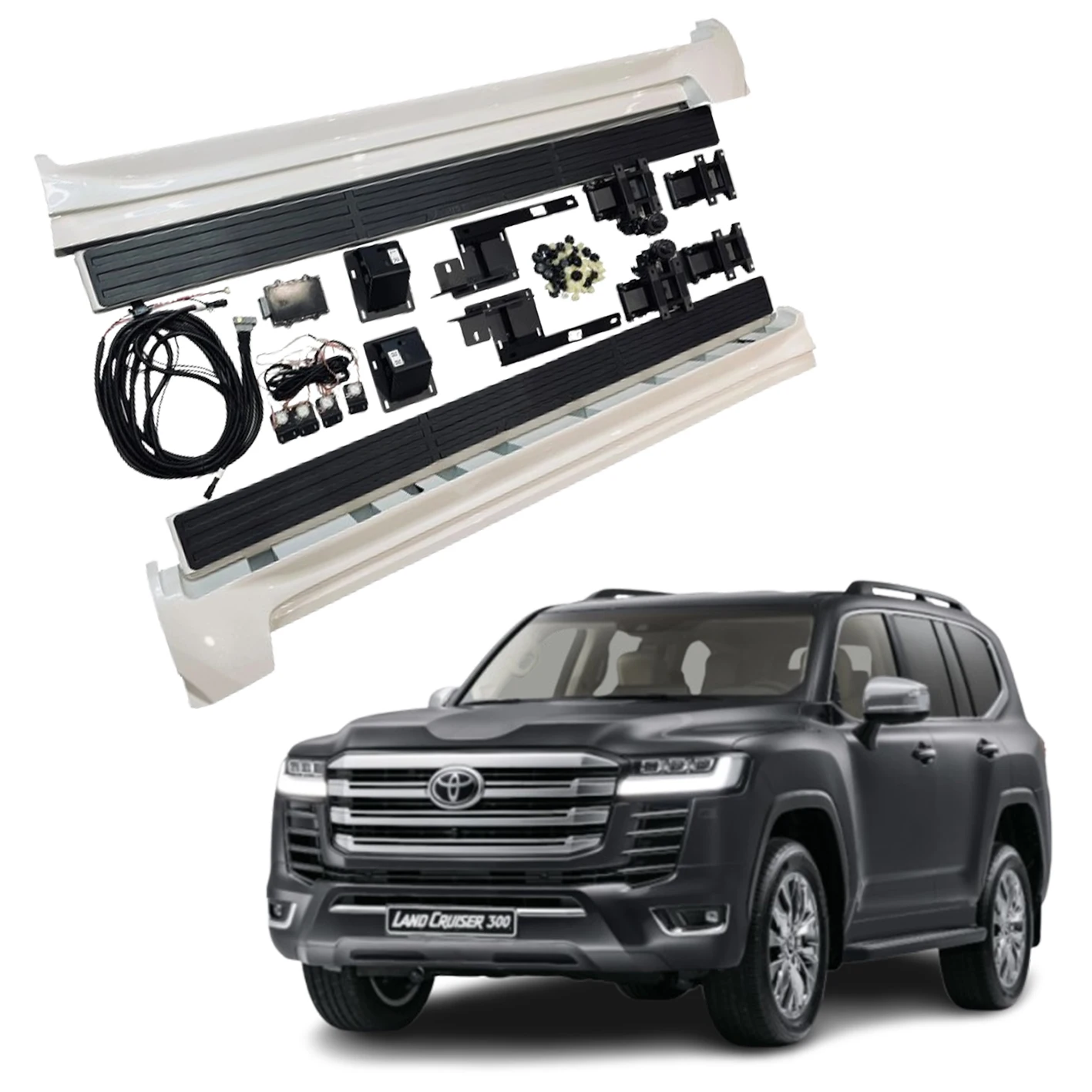 For Intelligent Electric Side Step Electric Running Board Power Footrest Retractable for Toyota Land Cruiser 2022 +
For Intelligent Electric Side Step Electric Running Board Power Footrest Retractable for Toyota Land Cruiser 2022 +