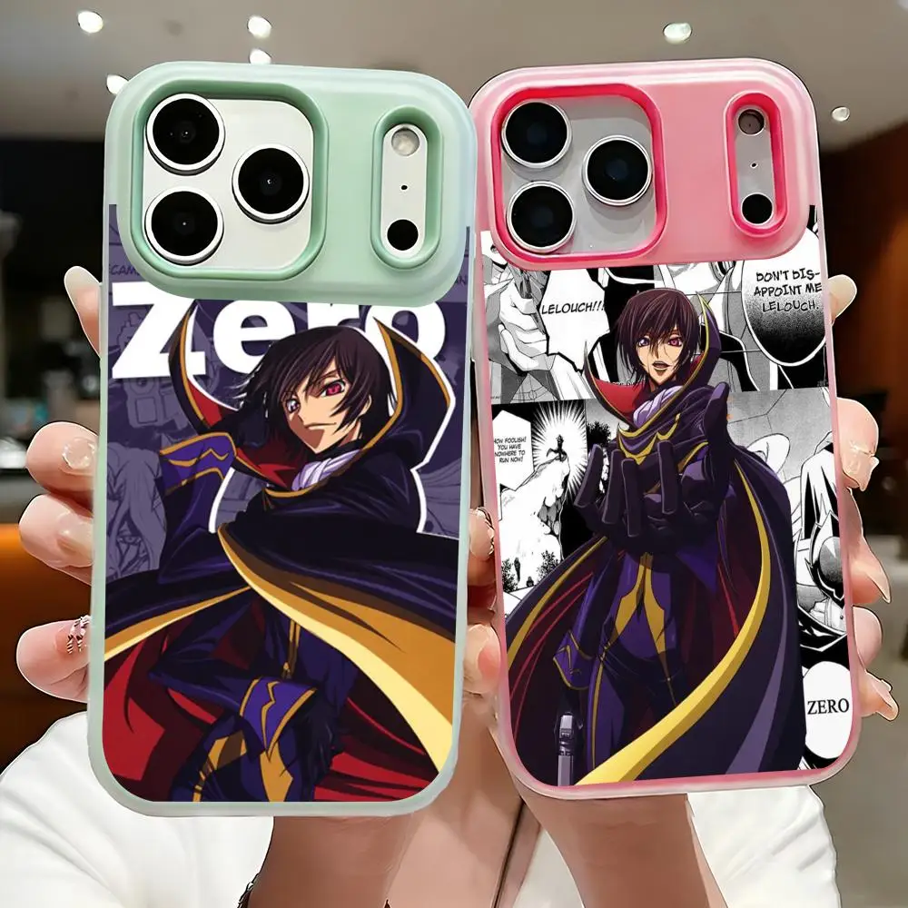 Чехол для телефона C-Code G-Geass Anime, тонкий прозрачный чехол-желе для Phone 17-12, мягкий противоударный чехол из ТПУ с защитой от пожелтения
Чехол для телефона C-Code G-Geass Anime, тонкий прозрачный чехол-желе для Phone 17-12, мягкий противоударный чехол из ТПУ с защитой от пожелтения