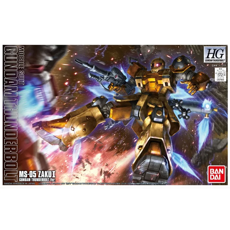 In stock Bandai Genuine HG 1:144 MS-05 ZAKU I Gundam Anime Action Figure Assembly Model Toys Gifts
In stock Bandai Genuine HG 1:144 MS-05 ZAKU I Gundam Anime Action Figure Assembly Model Toys Gifts