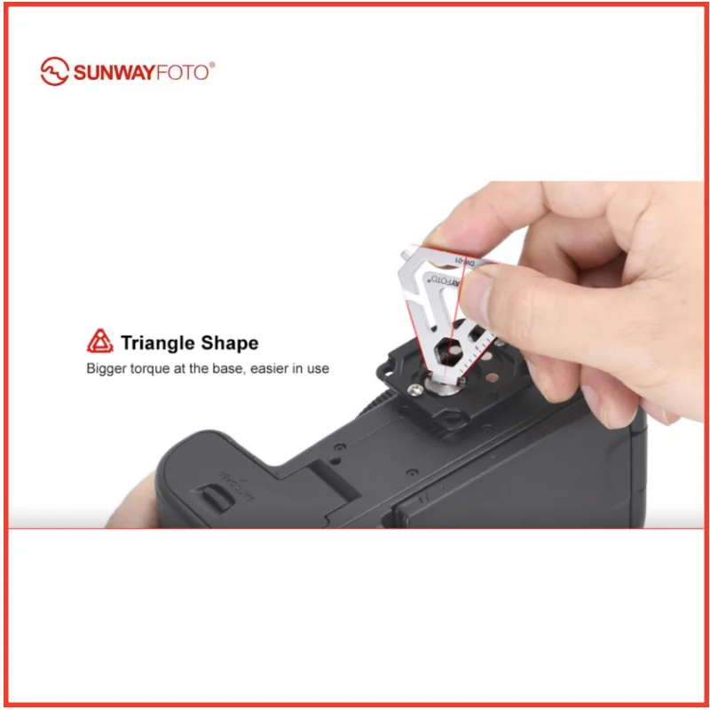 SUNWAYFOTO EDC Tool Шестигранный ключ DW-01
SUNWAYFOTO EDC Tool Шестигранный ключ DW-01