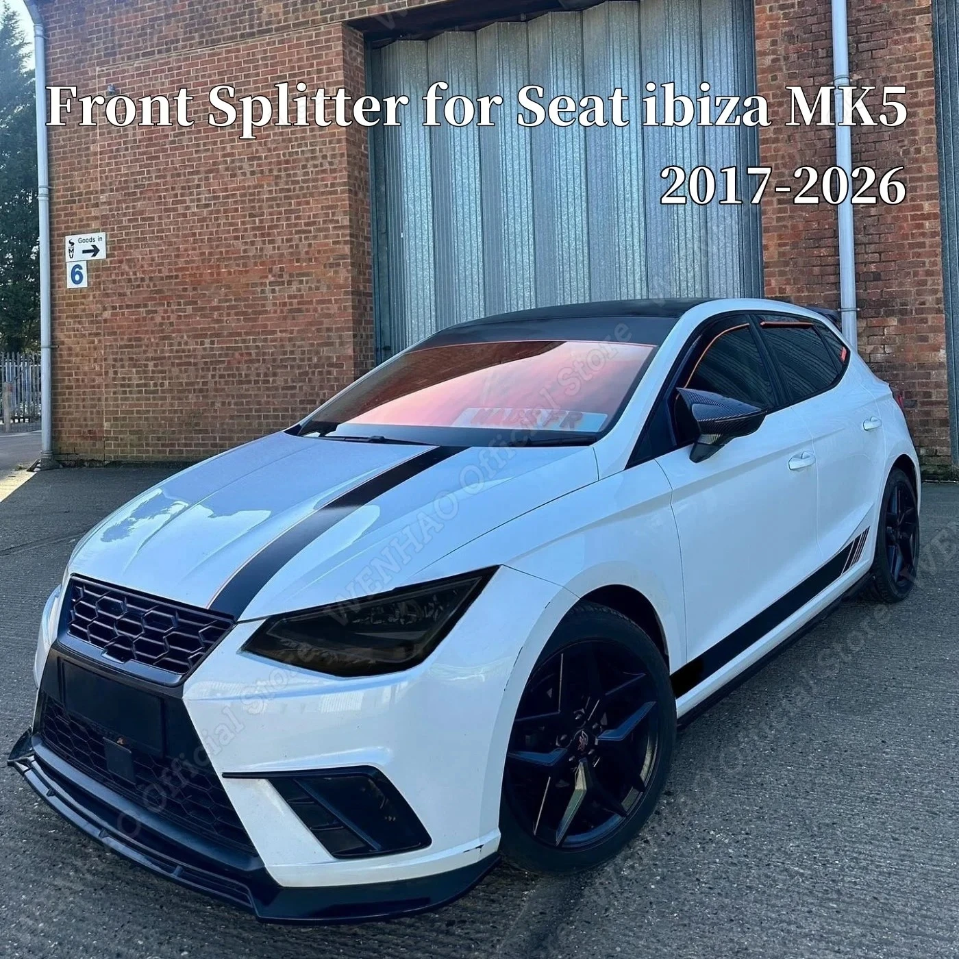 For Seat Ibiza MK5 Standard/FR 2017-2025 Front Lip Bumper Splitter Spoiler Body Kit Diffuser Canard Car Tuning Accessories Gloss
For Seat Ibiza MK5 Standard/FR 2017-2025 Front Lip Bumper Splitter Spoiler Body Kit Diffuser Canard Car Tuning Accessories Gloss