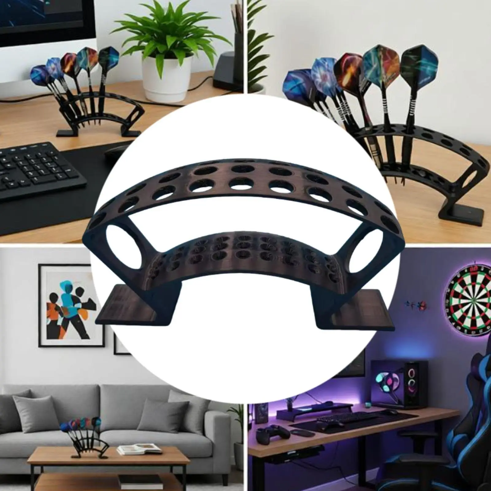 Plastic Dart Holder with Large Capacity Stand Dart Accessories Rack for Dartboard Soft Steel Darts Organizer
Plastic Dart Holder with Large Capacity Stand Dart Accessories Rack for Dartboard Soft Steel Darts Organizer