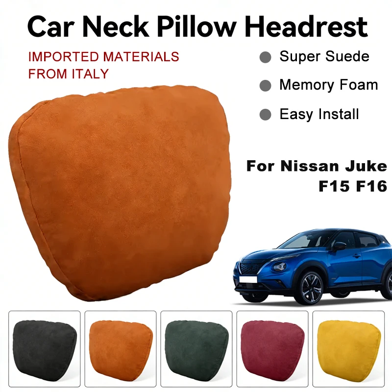 Italy Suede Car Neck Rest Pillow For Nissan Juke F15 F16 Seat Head Neck Support Cushion Auto Interior Accessories
Italy Suede Car Neck Rest Pillow For Nissan Juke F15 F16 Seat Head Neck Support Cushion Auto Interior Accessories