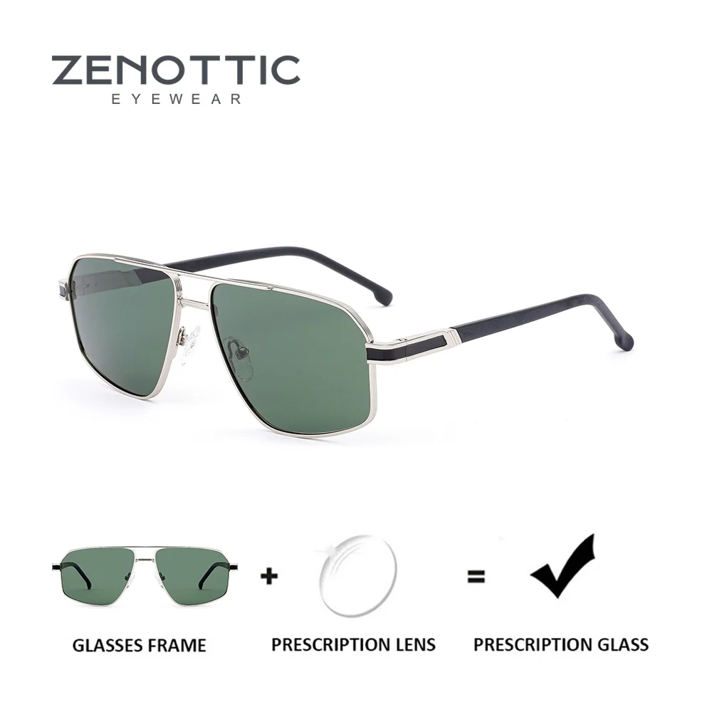 ZENOTTIC Metal Polarized Prescription Sunglasses For Unisex Popular Uv400 Protection Pilot Corrective Sun Glasses RTM3502
ZENOTTIC Metal Polarized Prescription Sunglasses For Unisex Popular Uv400 Protection Pilot Corrective Sun Glasses RTM3502