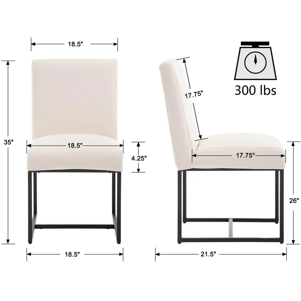 holstered Dining Chairs Set of 2 with Removable Chair Cover, Mid Century Modern Padded Chair with Black Metal Frame for Resta
holstered Dining Chairs Set of 2 with Removable Chair Cover, Mid Century Modern Padded Chair with Black Metal Frame for Resta