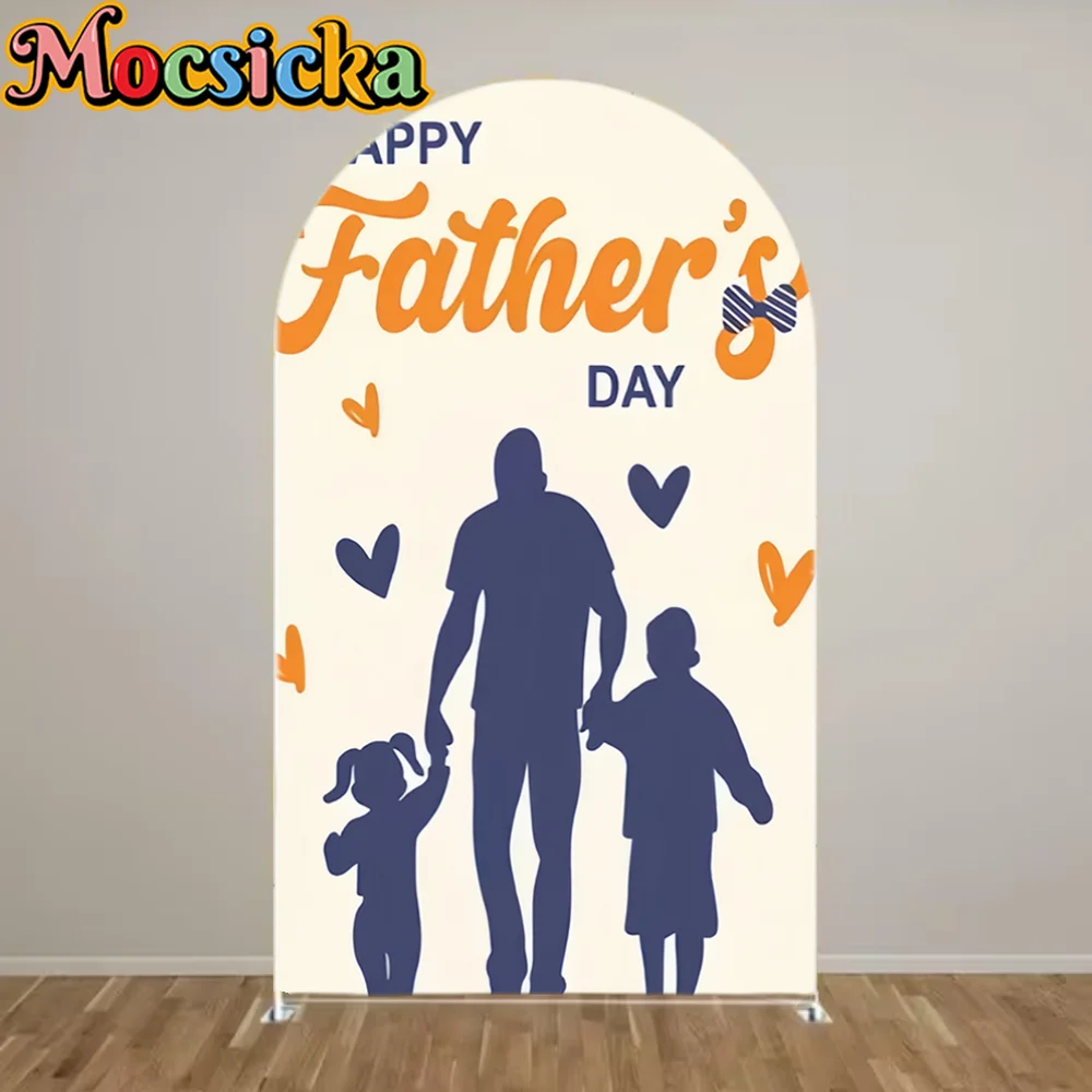 Mocsicka Happy Father's Day Arch Backdrop Cover Double sided customized adult photography background party background
Mocsicka Happy Father's Day Arch Backdrop Cover Double sided customized adult photography background party background