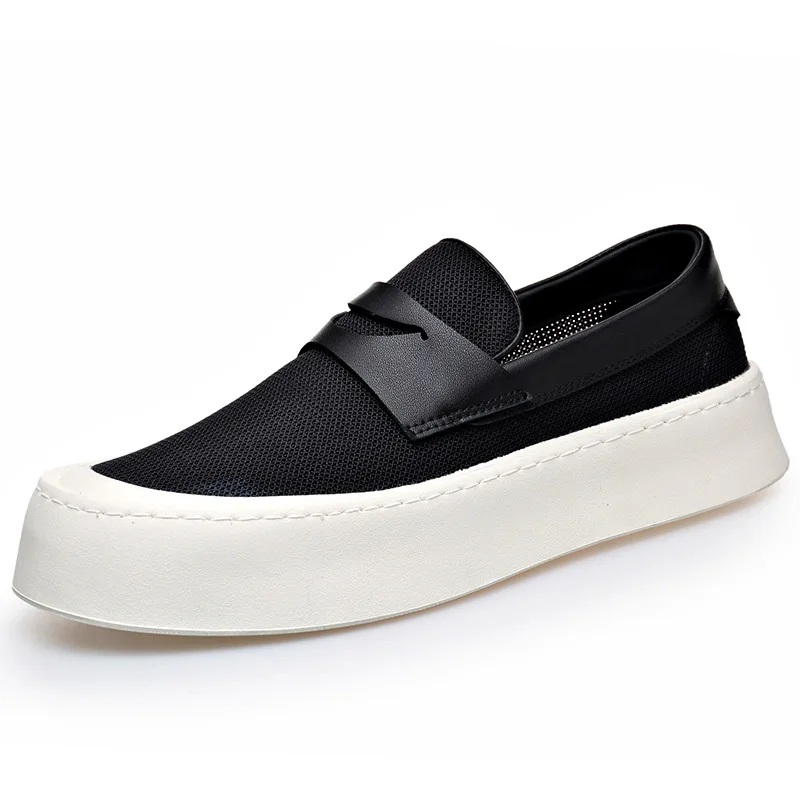 Summer Men's Breathable Cloth Shoes New Style Fashionable Lazy Height-increasing Casual Mesh Shoes Male New Designer Loafers Man
Summer Men's Breathable Cloth Shoes New Style Fashionable Lazy Height-increasing Casual Mesh Shoes Male New Designer Loafers Man