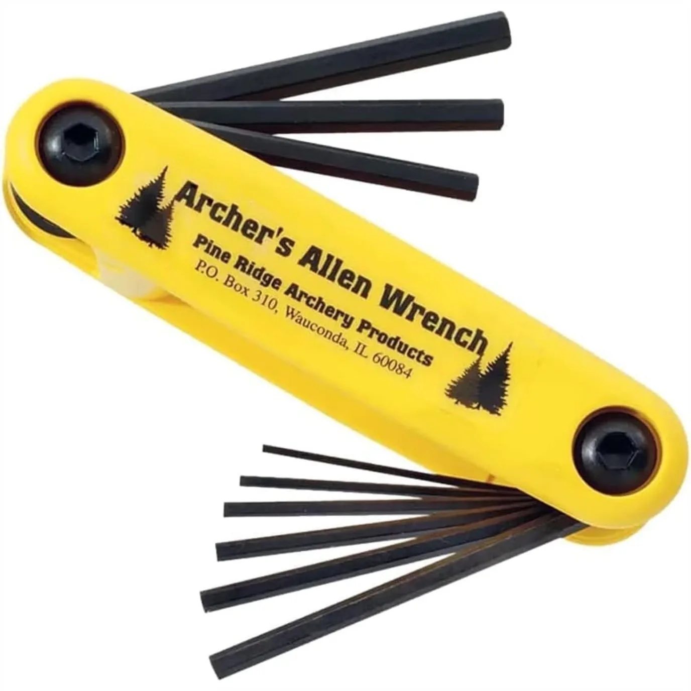 Archery Allen Wrench Set for Bow Tuning with Custom Bolt Assembly and Nine Sizes
Archery Allen Wrench Set for Bow Tuning with Custom Bolt Assembly and Nine Sizes