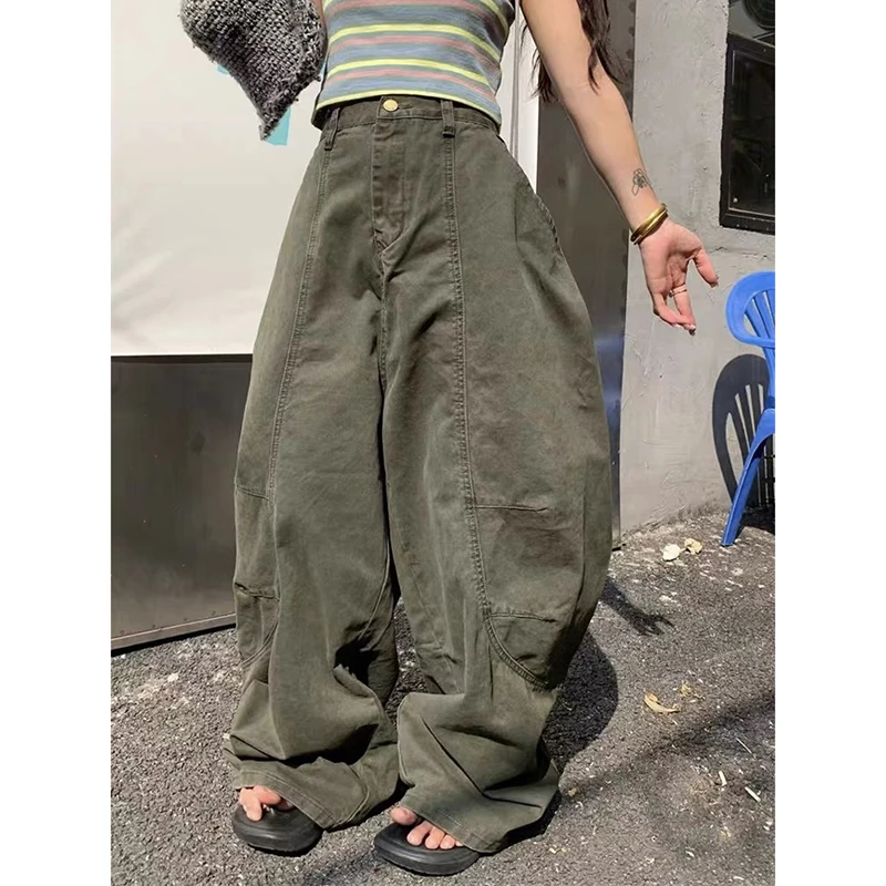 YIBASHU Y2K винтажные женские джинсы-карго Harajuku Scimitar широкие брюки в американском стиле ретро джинсовые брюки мешковатые брюки Gyaru уличная одежда
YIBASHU Y2K винтажные женские джинсы-карго Harajuku Scimitar широкие брюки в американском стиле ретро джинсовые брюки мешковатые брюки Gyaru уличная одежда
