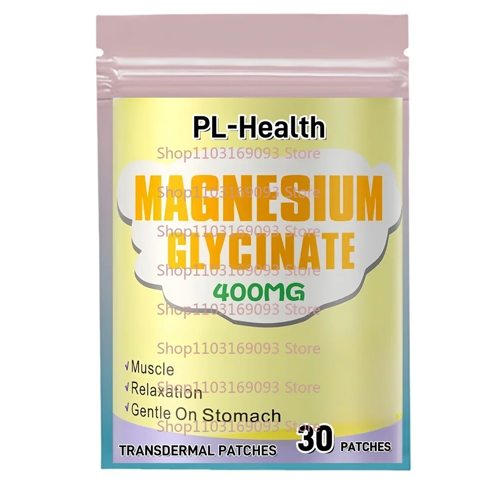 30 Patches Magnesium Glycinate Transdermal Patches Support for Sleep, Muscle & Heart Health
30 Patches Magnesium Glycinate Transdermal Patches Support for Sleep, Muscle & Heart Health