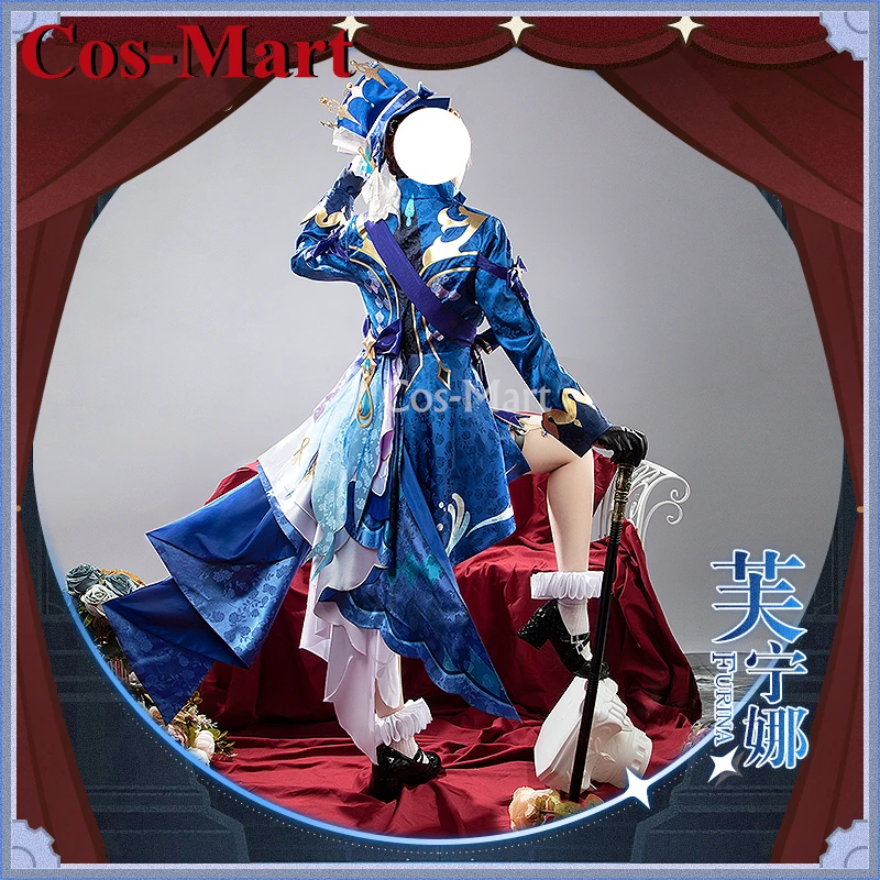 Cos-Mart Game Genshin Impact Furina Cosplay Costume Focalors Sweet Combat Uniform Activity Party Role Play Clothing S-XXL New
Cos-Mart Game Genshin Impact Furina Cosplay Costume Focalors Sweet Combat Uniform Activity Party Role Play Clothing S-XXL New