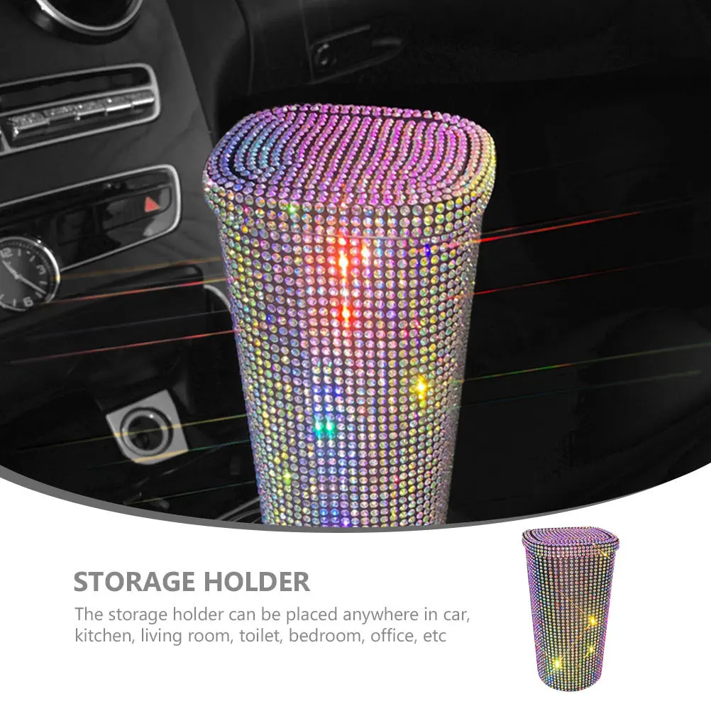 Car Trash Can Rhinestones Large Capacity Desktop Storage Organizer Durable Vehicle Bin Accessories Car Trash Can
Car Trash Can Rhinestones Large Capacity Desktop Storage Organizer Durable Vehicle Bin Accessories Car Trash Can