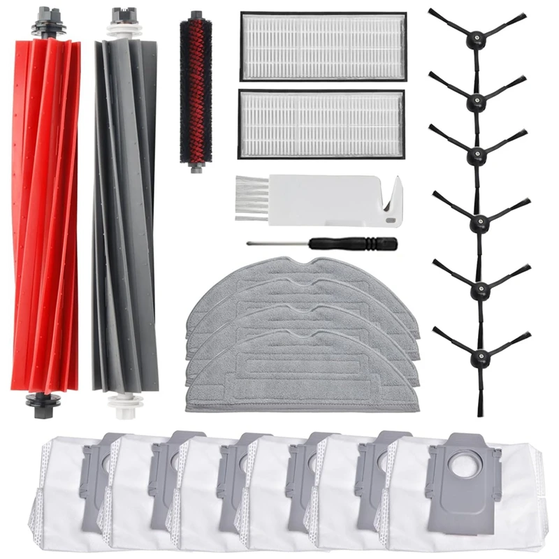 Accessories For Roborock S8 Pro Ultra S8 S8+ Main Side Brush Filter Dust Bag Replacement Robot Vacuum Spare Parts Accessories
Accessories For Roborock S8 Pro Ultra S8 S8+ Main Side Brush Filter Dust Bag Replacement Robot Vacuum Spare Parts Accessories