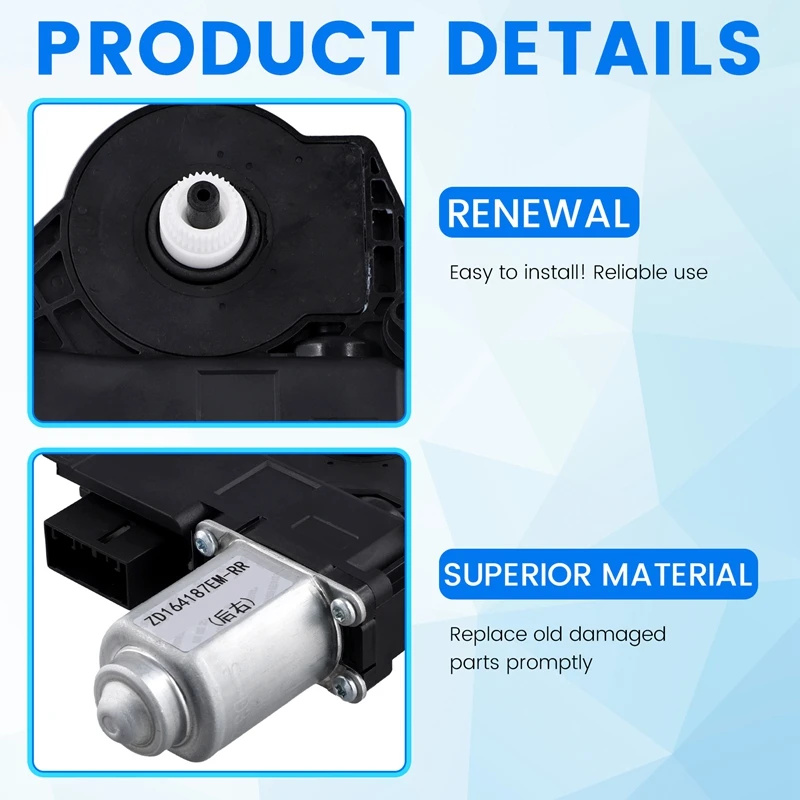 AEA7-5JA959812F Rear Right Car Window Glass Lift Motor For SEAT Skoda Rapid Fabia 5JA959812A 5JA959812G
AEA7-5JA959812F Rear Right Car Window Glass Lift Motor For SEAT Skoda Rapid Fabia 5JA959812A 5JA959812G