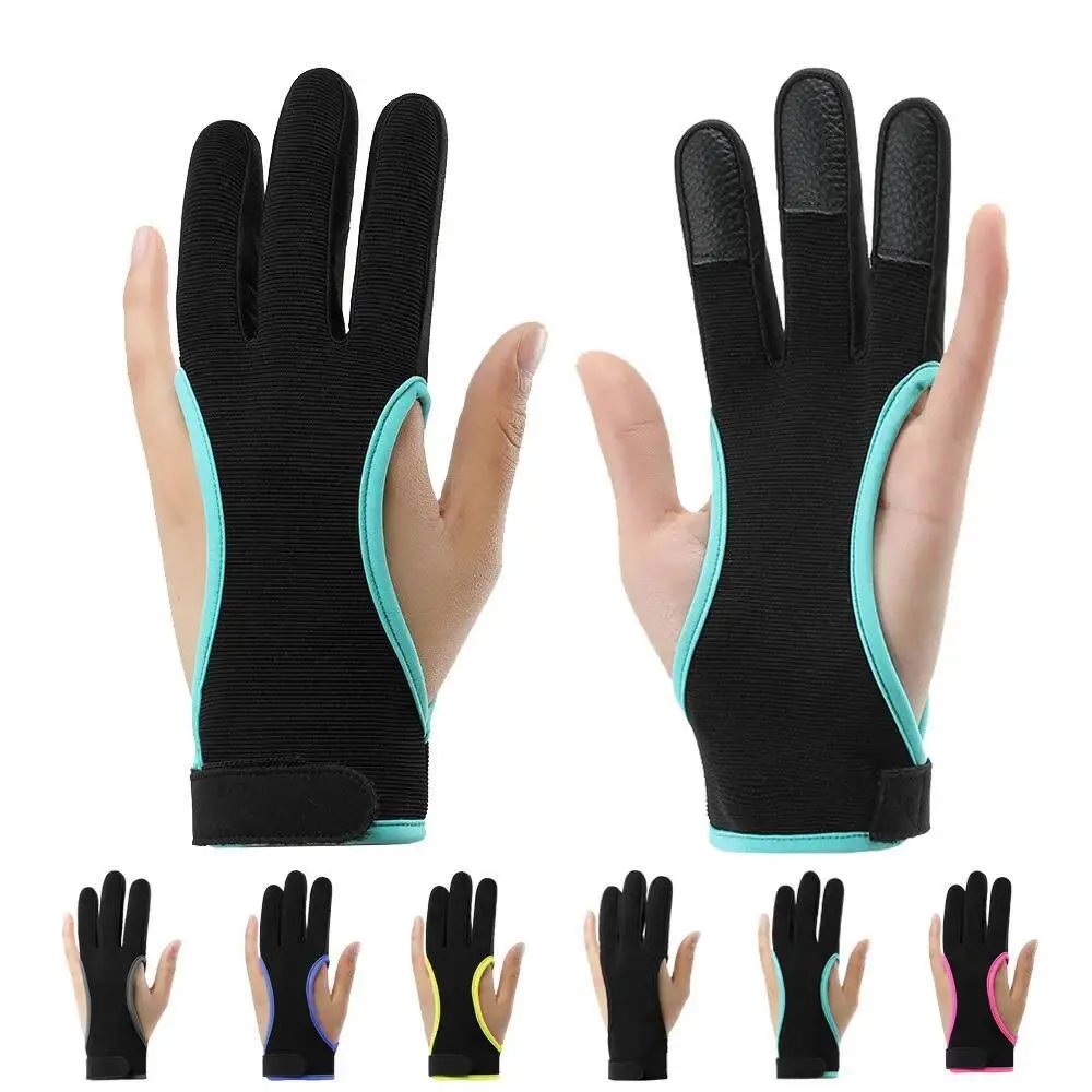 Шт. перчатки Fiess, нескользящие защитные перчатки для стрельбы с мягкими кончиками, пальцы, стрельба из лука, спортивные перчатки на открытом воздухе 
Шт. перчатки Fiess, нескользящие защитные перчатки для стрельбы с мягкими кончиками, пальцы, стрельба из лука, спортивные перчатки на открытом воздухе