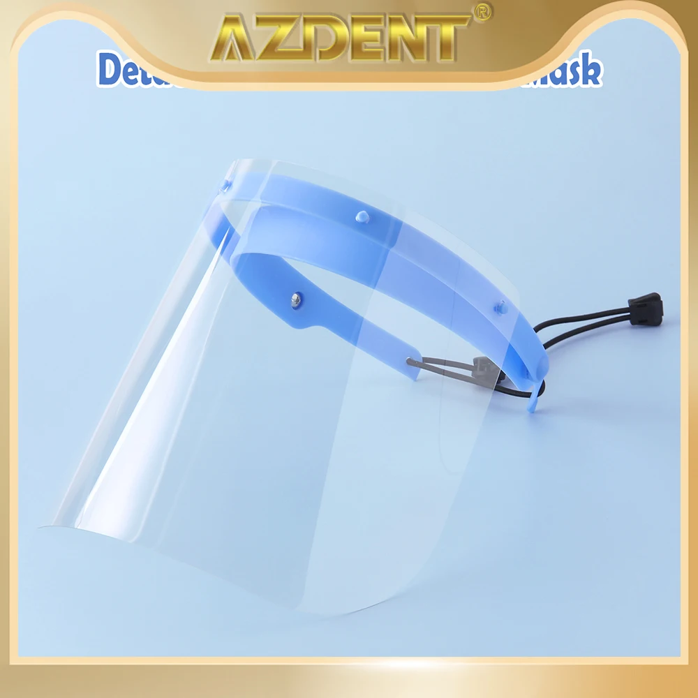 AZDENT Dental Protective Face Shield Detachable Facial Protector 1 Shelf 10Pcs Anti-Fog Dustproof Replacement Mask
AZDENT Dental Protective Face Shield Detachable Facial Protector 1 Shelf 10Pcs Anti-Fog Dustproof Replacement Mask